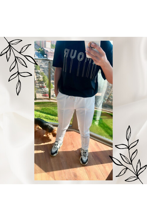 Beli Lastikli Eşofman