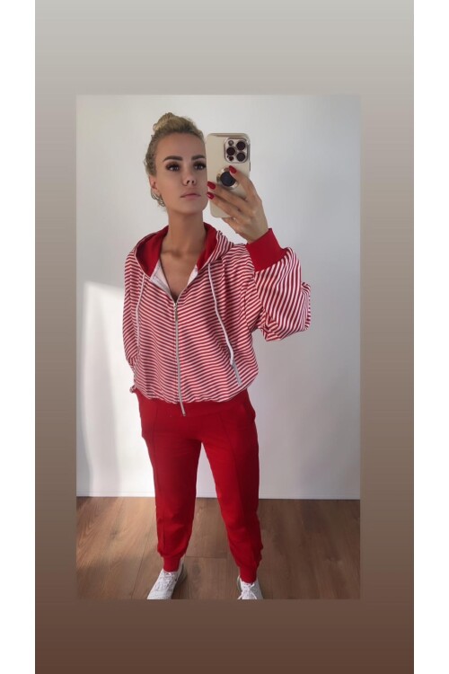 ÇİZGİLİ EŞOFMAN TAKIMI