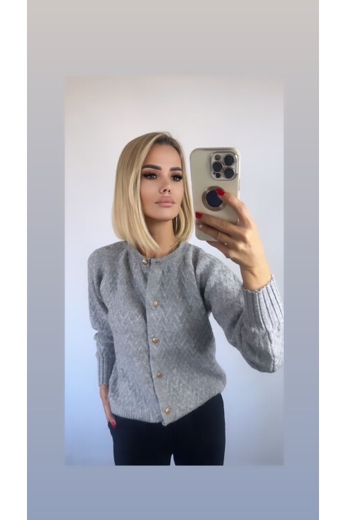 GOLD DÜĞMELİ HIRKA