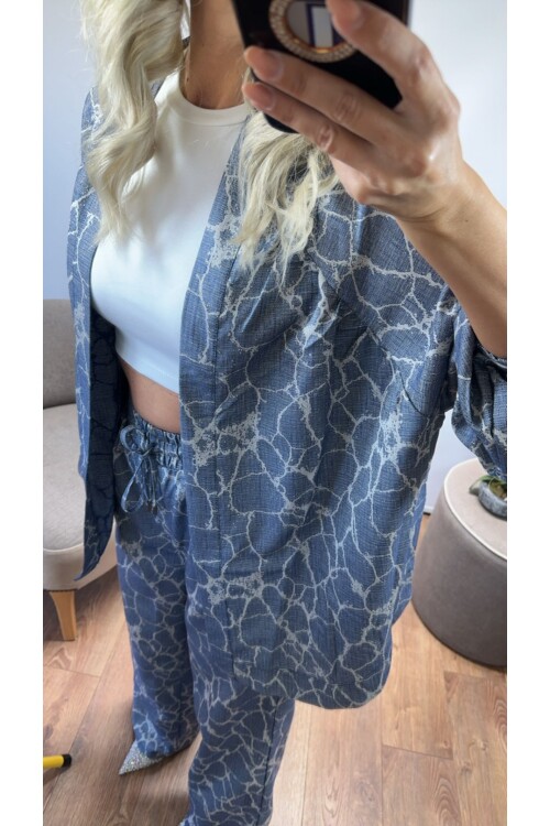 SF037 KİMONO DESENLİ