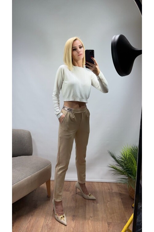 SF002 LASTİK BASKILI PANTOLON