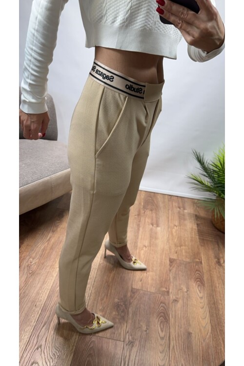 SF002 LASTİK BASKILI PANTOLON