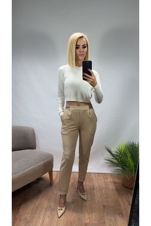 SF002 LASTİK BASKILI PANTOLON