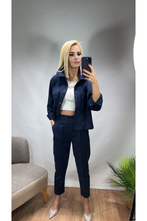 SF004 GABARDİN CEKET TAKIM