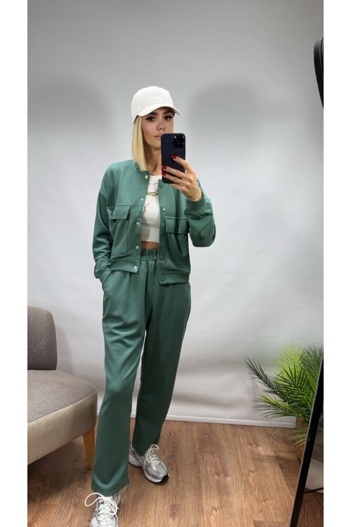 SF014 CROP CEKET EŞOFMAN TAKIM