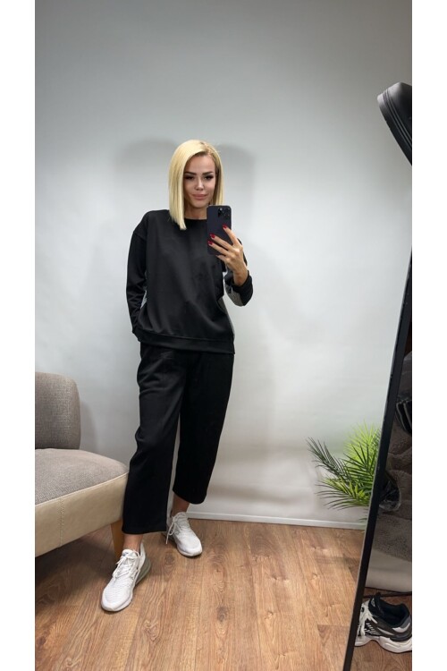 SF017 GÖMLEK DESENLİ EŞOFMAN TAKIMI