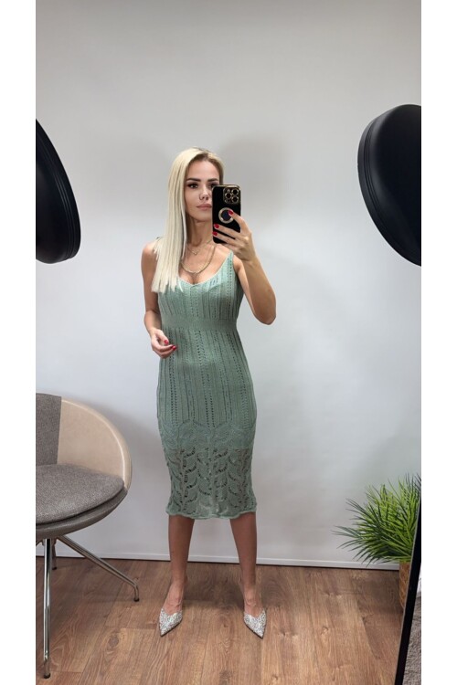 SF021 TRİKO ELBİSE