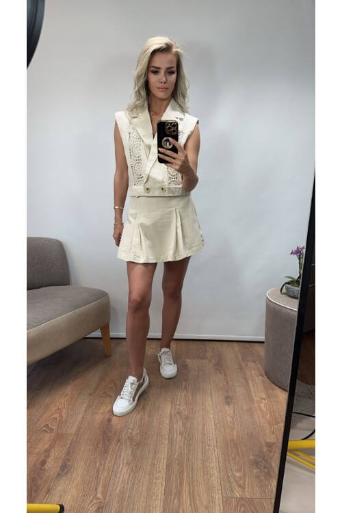 SF047 DANTEL DETAY YELEK