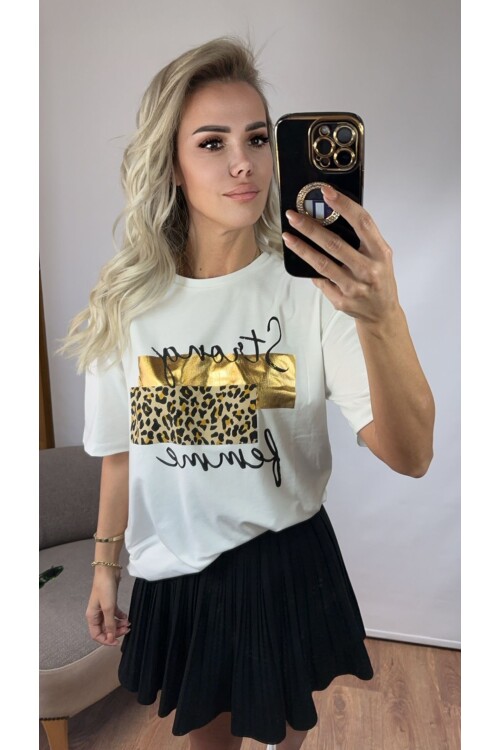 SF047 LEOPAR RAHAT TİŞÖRT