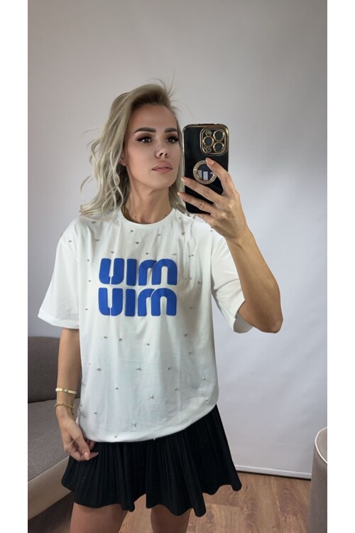 SF050 TAŞLI MIU TİŞÖRT