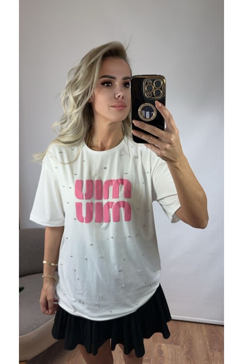 SF050 TAŞLI MIU TİŞÖRT