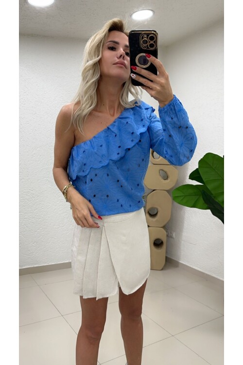 SF077 MADONNA GÜPÜRLÜ BLUZ