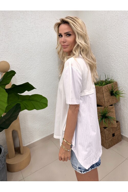 SF079 GÖMLEK DETAYLI TİŞÖRT