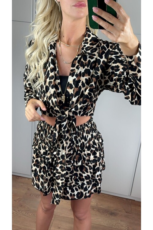 SF105 LEOPAR GÖMLEK TAKIM