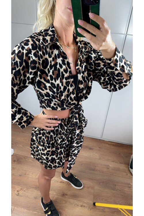 SF105 LEOPAR GÖMLEK TAKIM