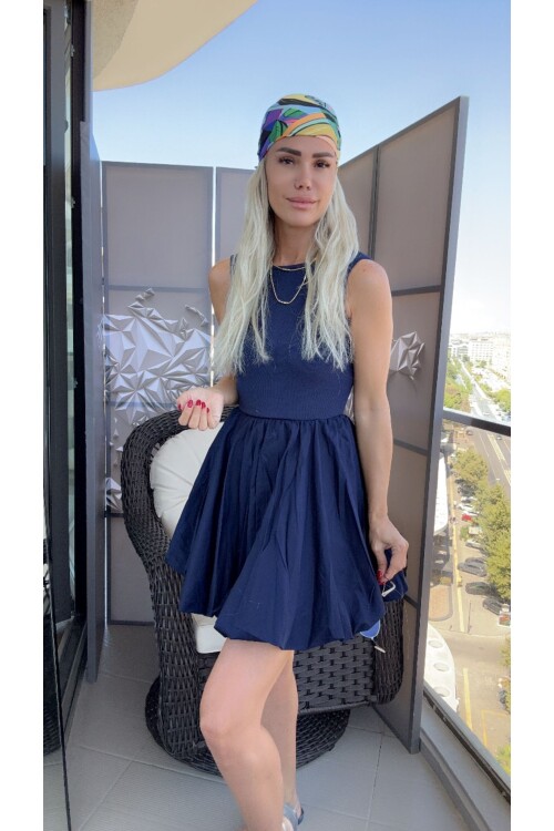 SF115 BALON ETEKLİ ELBİSE