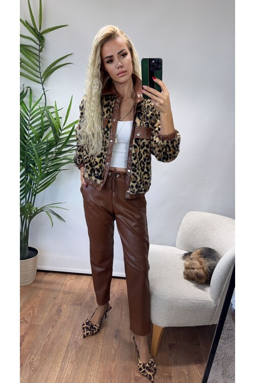 SF133 DERİ PANTOLON