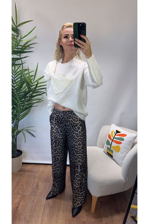 SF126 LEOPAR PANTOLON