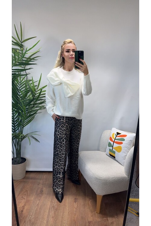 SF126 LEOPAR PANTOLON