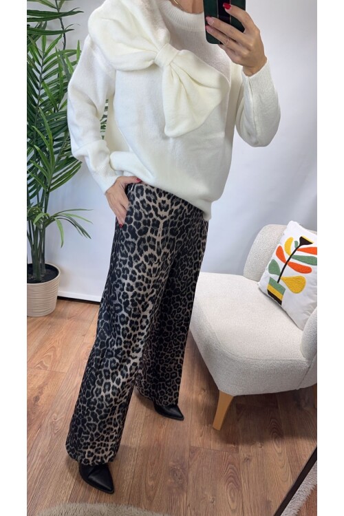 SF126 LEOPAR PANTOLON