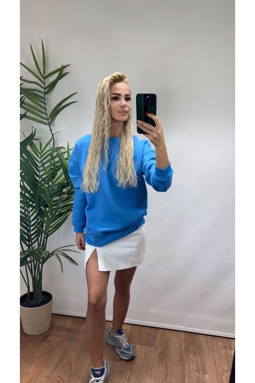 SF135 YANDAN CITCIT SWEAT ÜÇİPLİK