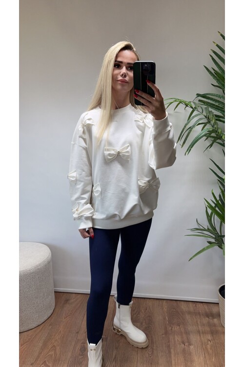 SF156 KURDALELİ TAŞLI SWEAT