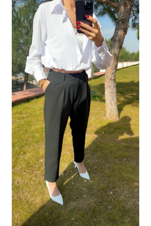 SF161 KEMERLİ PANTALON