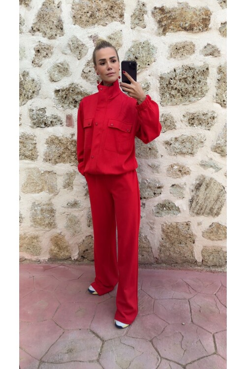 SF165 CEPLİ EŞORFMAN TAKIMI