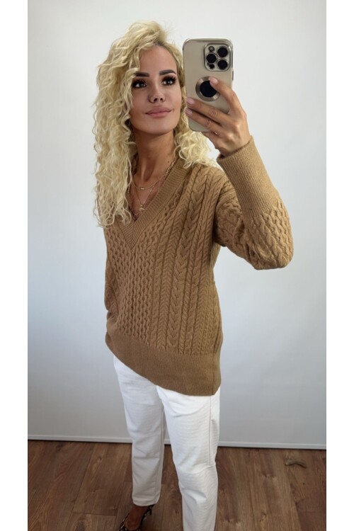 YAKA DANTEL DETAYLI KAZAK