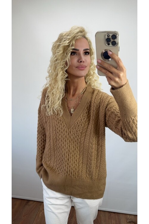 YAKA DANTEL DETAYLI KAZAK