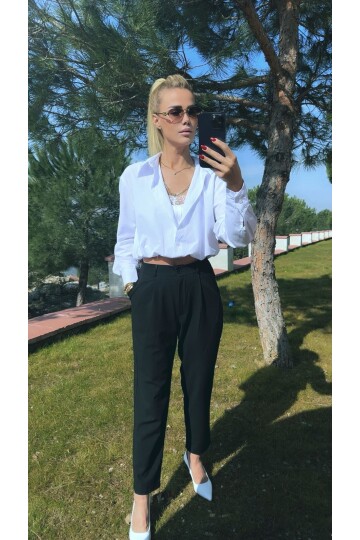 SF161 KEMERLİ PANTALON